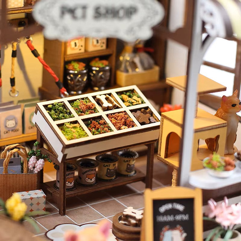 Plymagic DIY Mini House - Pet Shop
