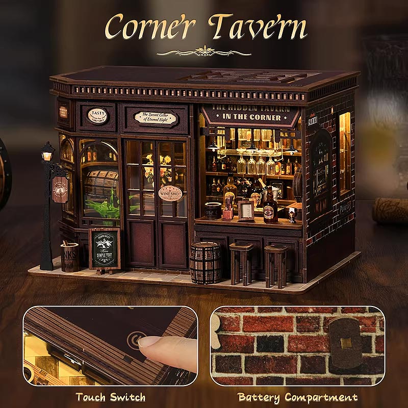Plymagic DIY Mini House - Crimson Oak Tavern