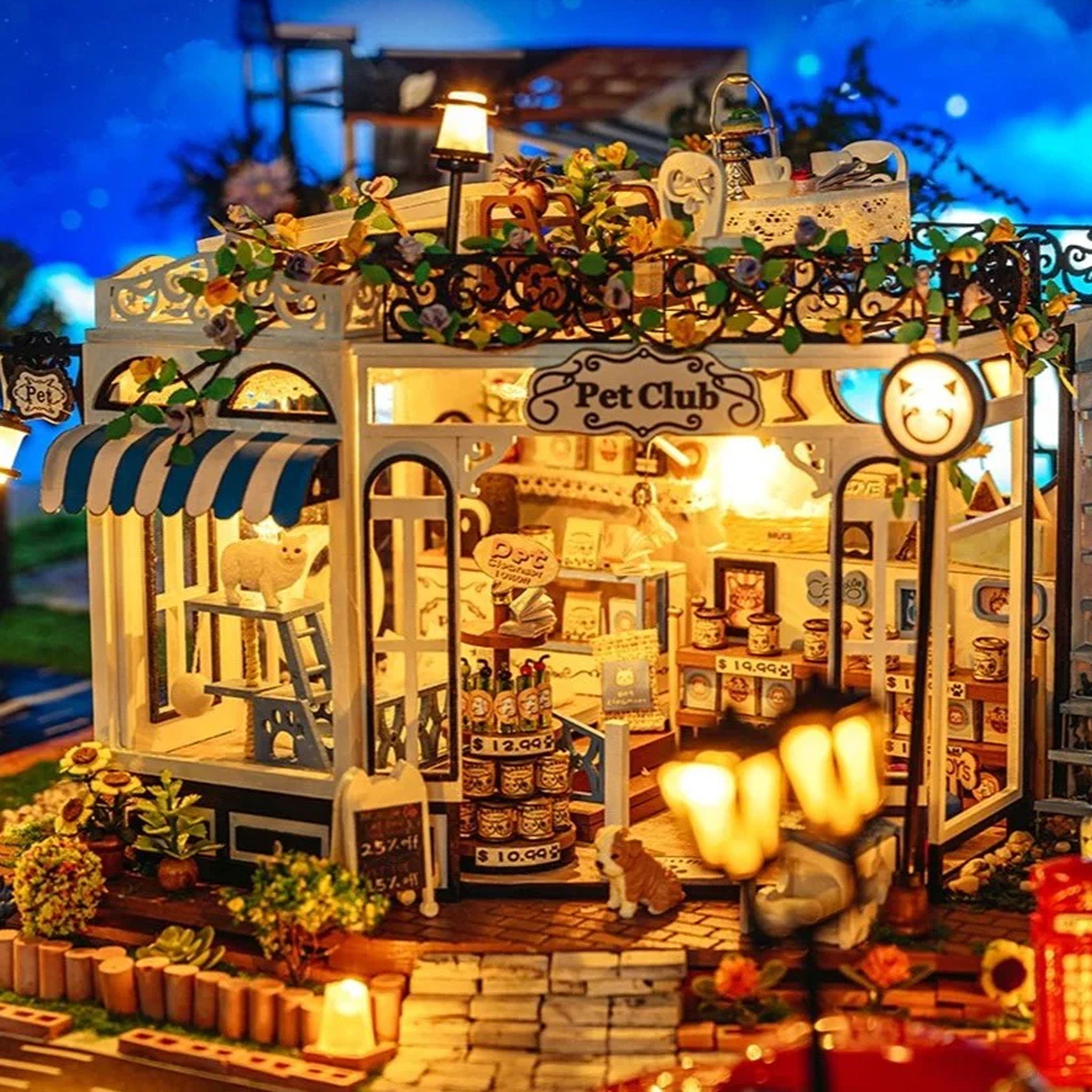 Plymagic DIY Mini House - Pet Store