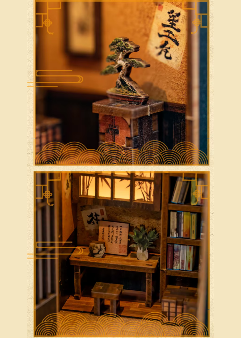 Plymagic DIY Book Nook - Bonsai Zen Alcove