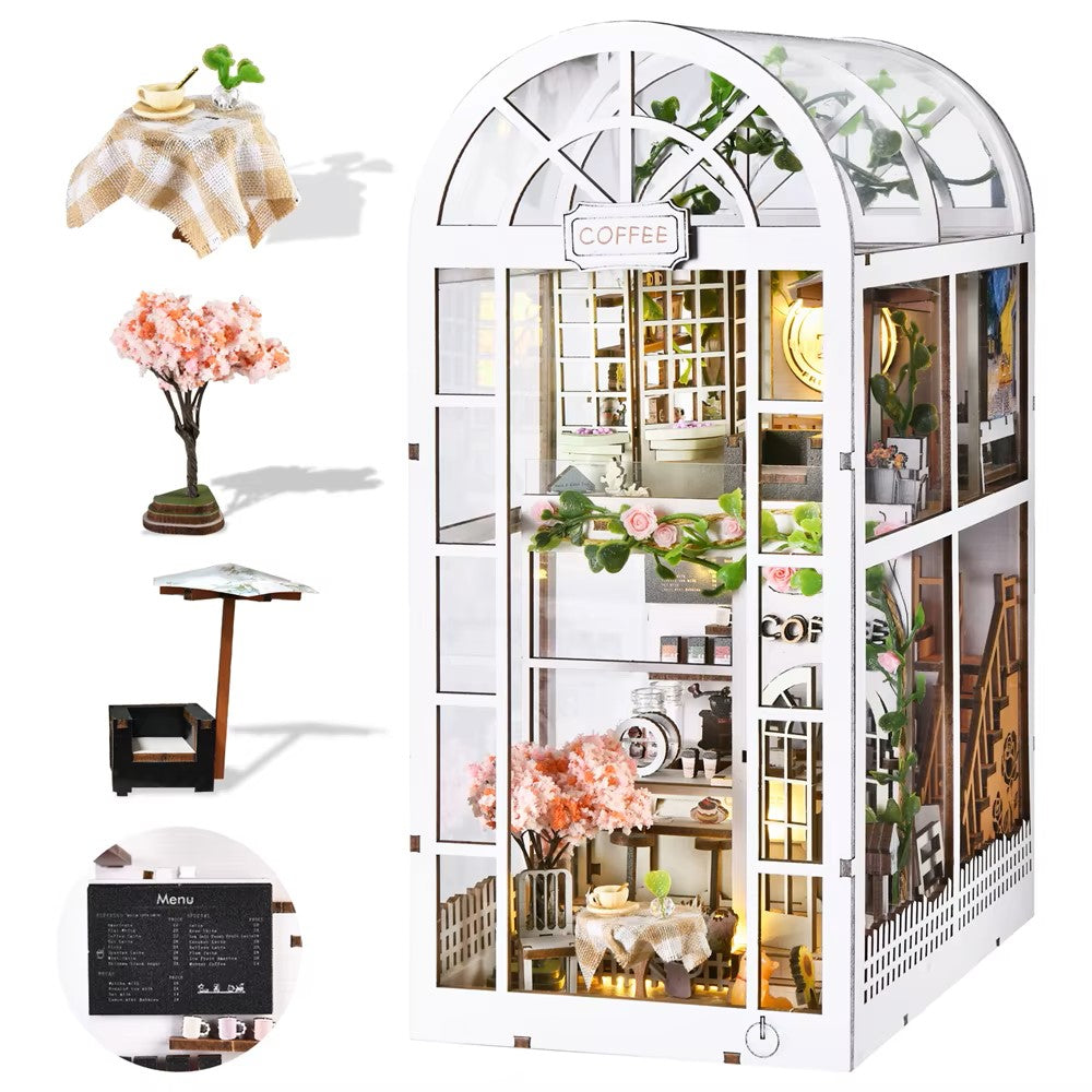 Plymagic DIY Book Nook - Coffee Garden