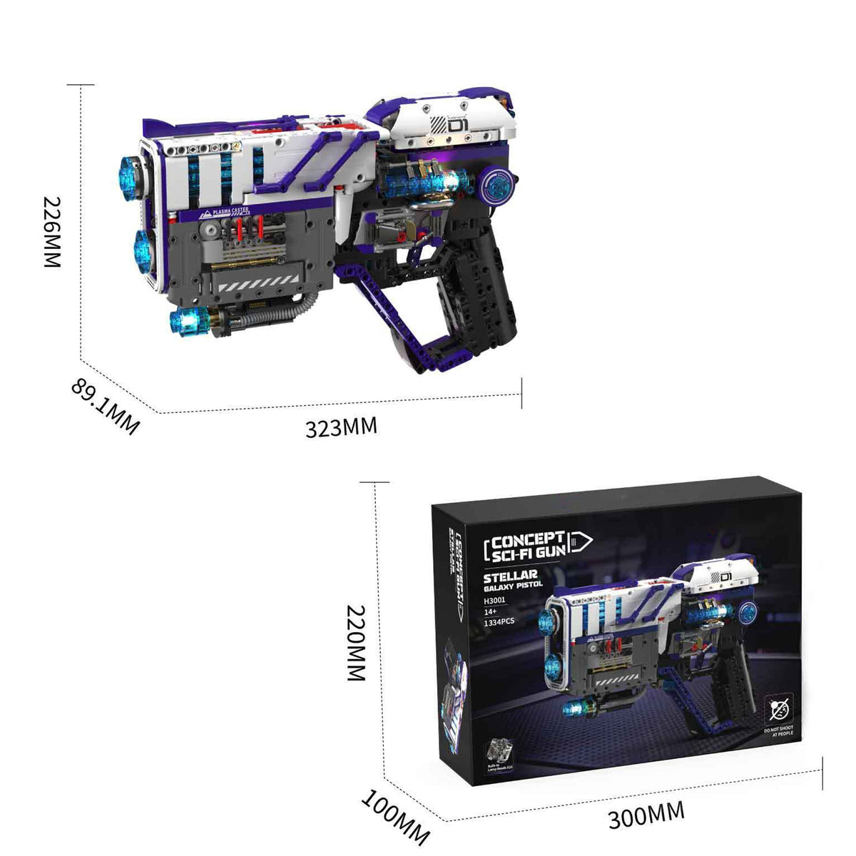 Plymagic Assembly Model - Stardust Pistol