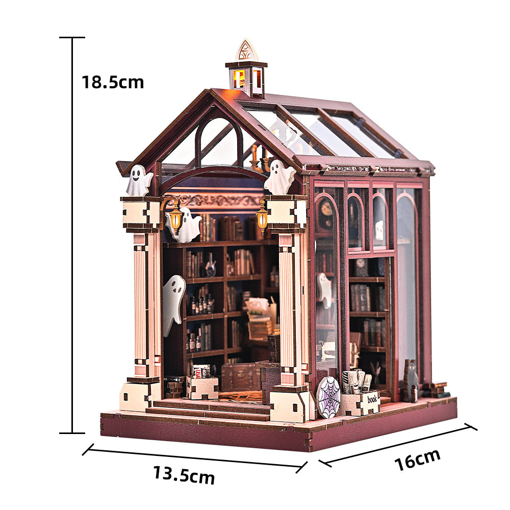 Plymagic DIY Book Nook -  The Ghost Library