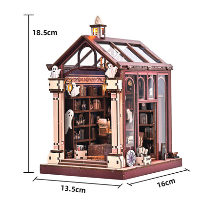 Plymagic DIY Book Nook -  The Ghost Library