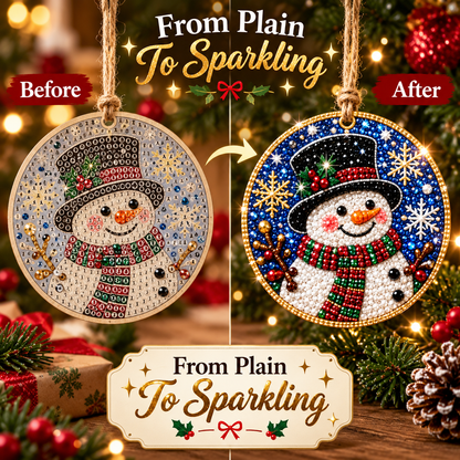 (🎄Early Christmas Sale - 49% OFF) DIY Diamond Painting Ornaments Kit