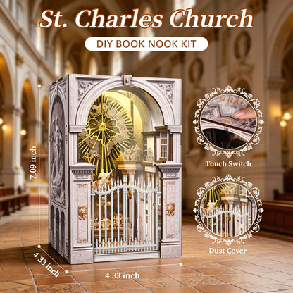 Plymagic DIY Book Nook - St. Charles Church