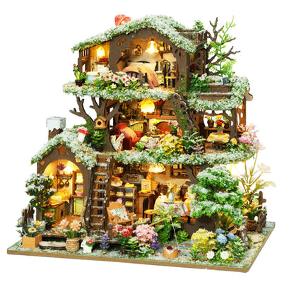Plymagic DIY Mini House - Snowscape Villa