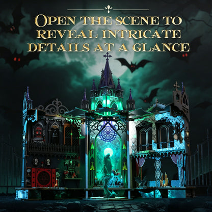 Plymagic DIY Book Nook -  Gothic Castle