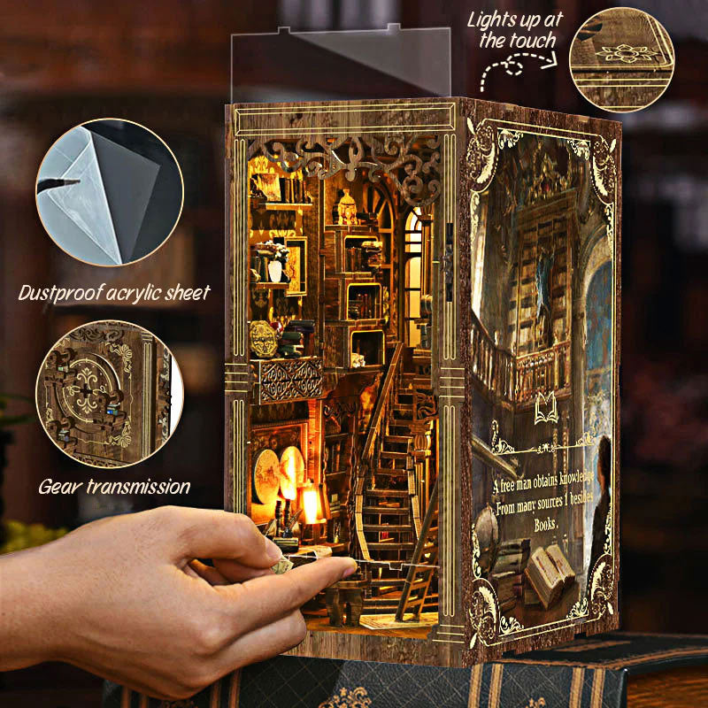 Plymagic DIY Book Nook- Antique Book Collection Room