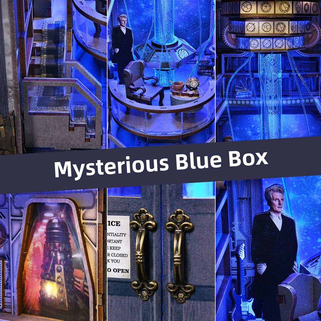 Plymagic DIY Book Nook -  Mysterious Blue Box