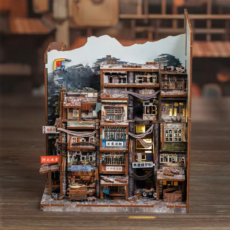 Plymagic DIY Mini House - Kowloon Walled City