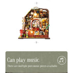 Plymagic DIY Mini House - The Book House