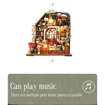 Plymagic DIY Mini House - The Book House