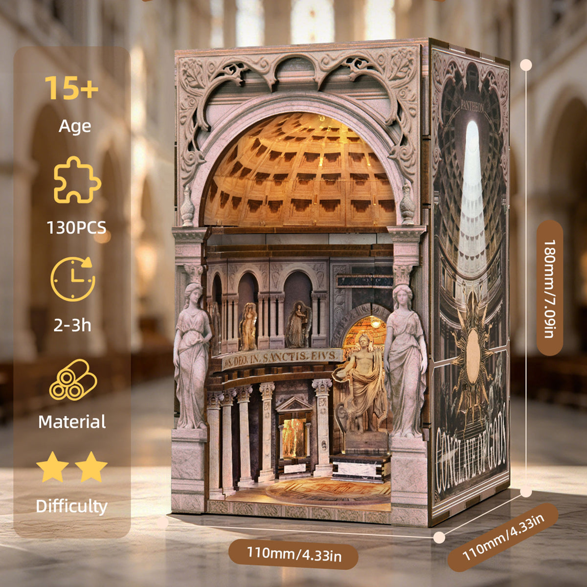 Plymagic DIY Book Nook - Pantheon