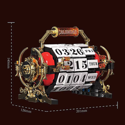 Plymagic Assembly Model - European Retro Style Calendar