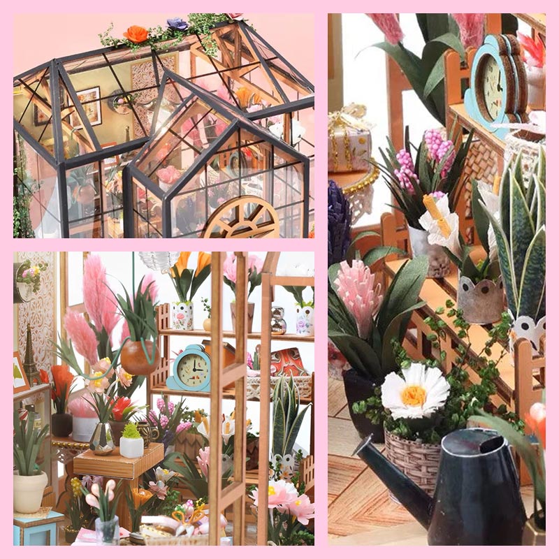 Plymagic DIY Mini House - Greenhouse