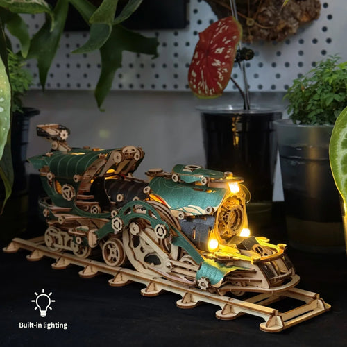 Plymagic Assembly Model - Steampunk Train