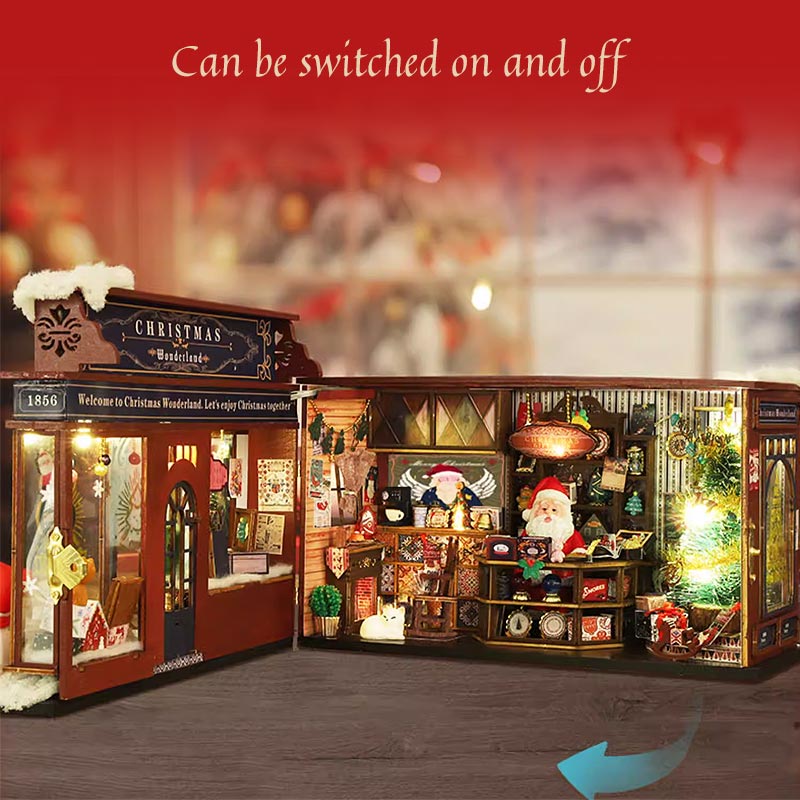 Plymagic DIY Mini House - Jolly & Pine Christmas Shoppe