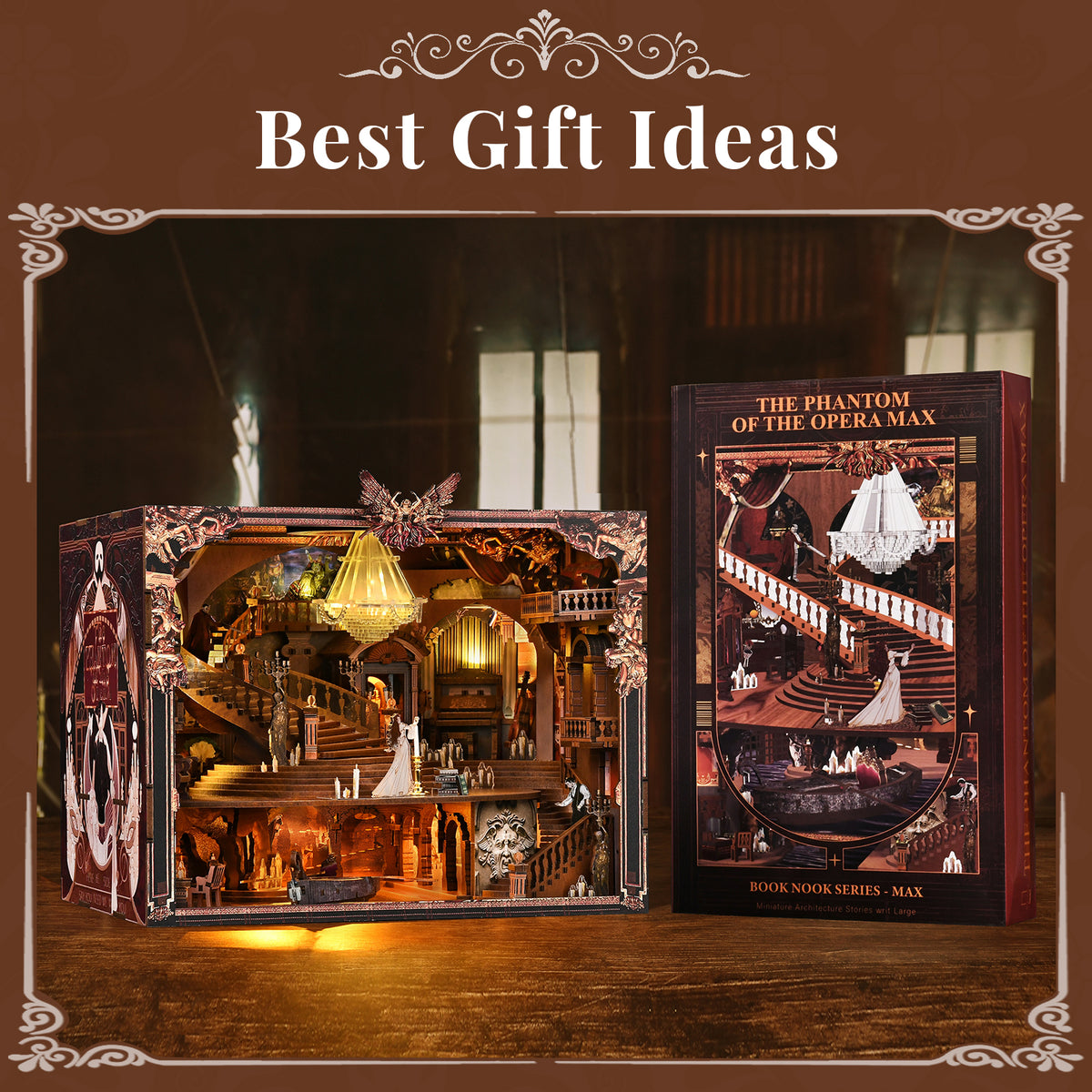 Plymagic DIY Book Nook - The Phantom of the Opera MAX