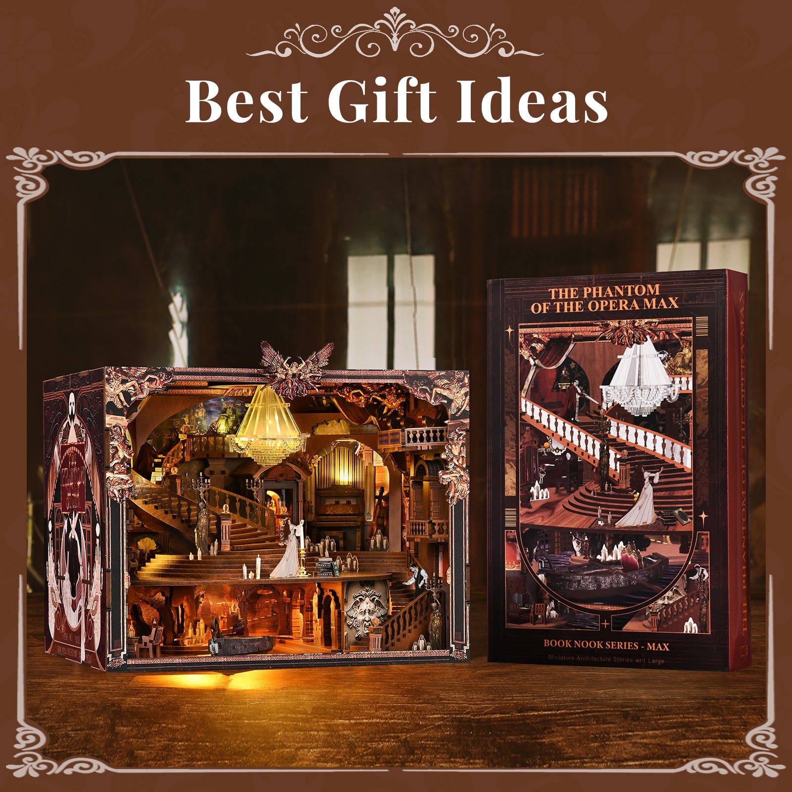 Plymagic DIY Book Nook - The Phantom of the Opera MAX