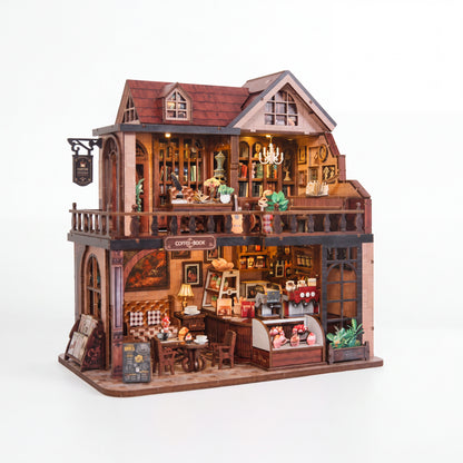 Plymagic DIY Mini House - Norren Book Cafe