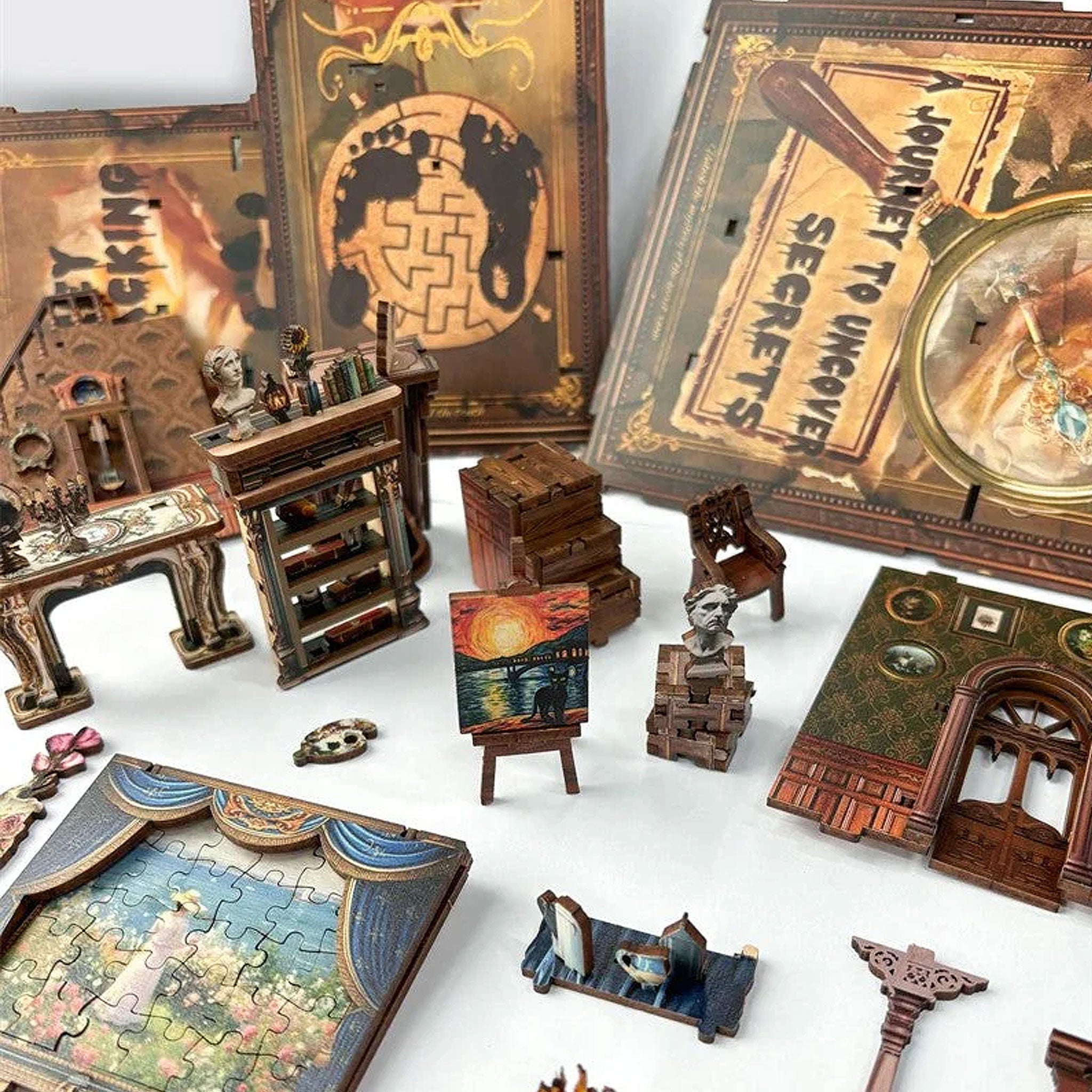 Plymagic DIY Book Nook - Mysterious Mansion