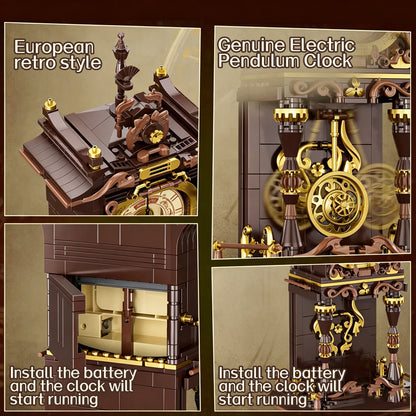 Plymagic Assembly Model - Retro Pendulum Clock