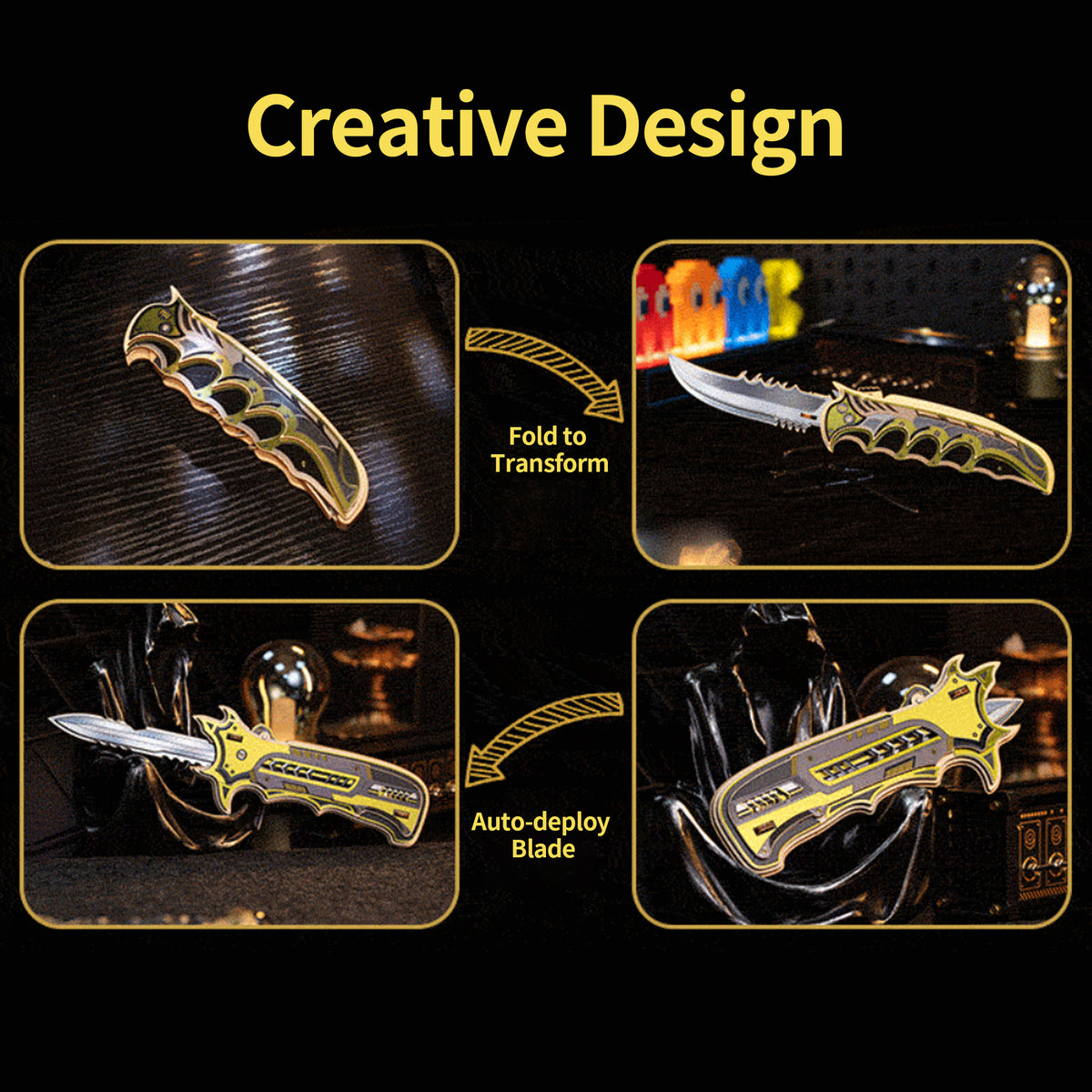 Plymagic Assembly Model - Wooden Butterfly Knife