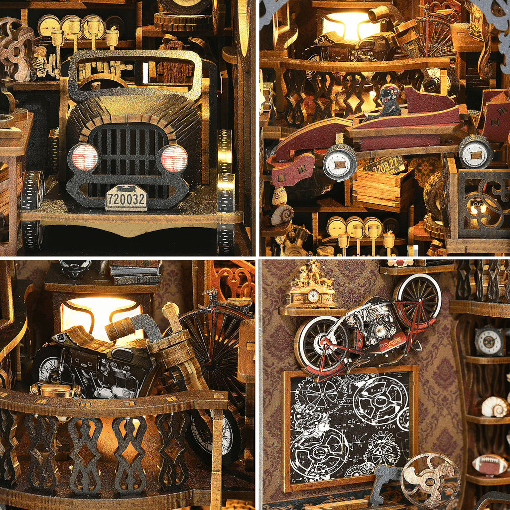 Plymagic DIY Book Nook - Classic Wheels