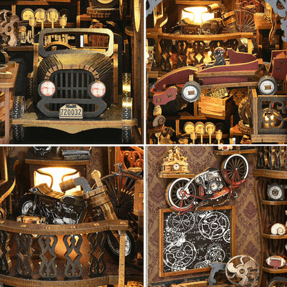 Plymagic DIY Book Nook - Classic Wheels