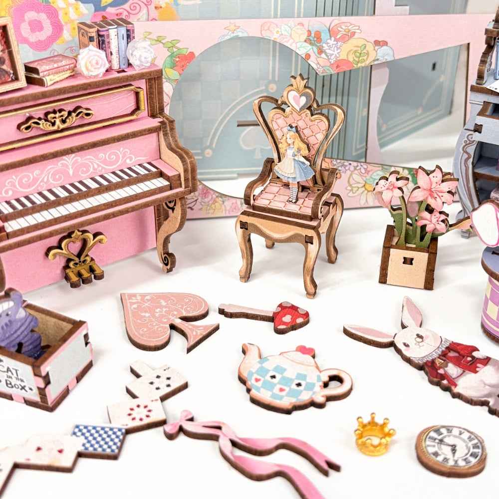 Plymagic DIY Book Nook - Alice's Tea Party Diary