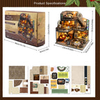 Plymagic DIY Mini House - Fortunate Encounter Cafe