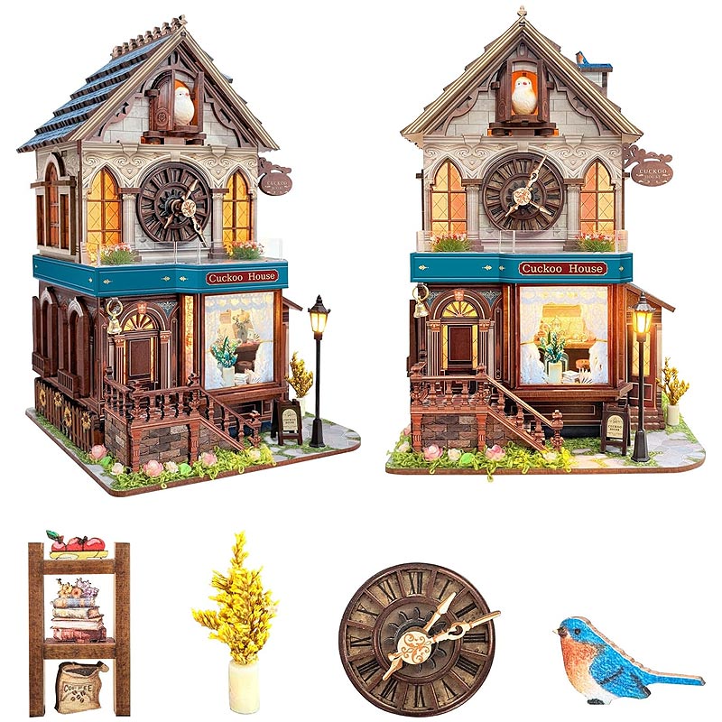 Plymagic DIY Mini House - Cuckoo Clock House