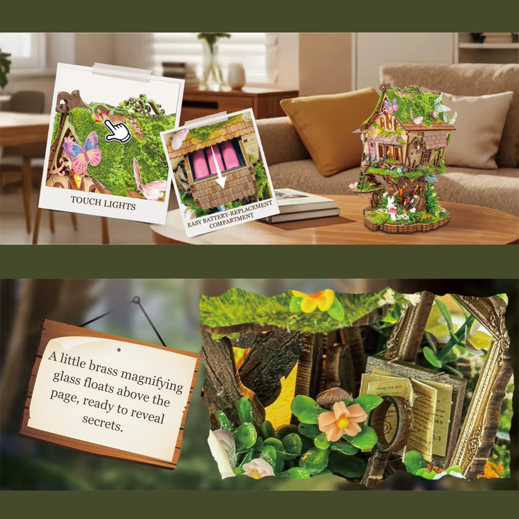 Plymagic DIY Mini House - Bramblebrook Treehouse