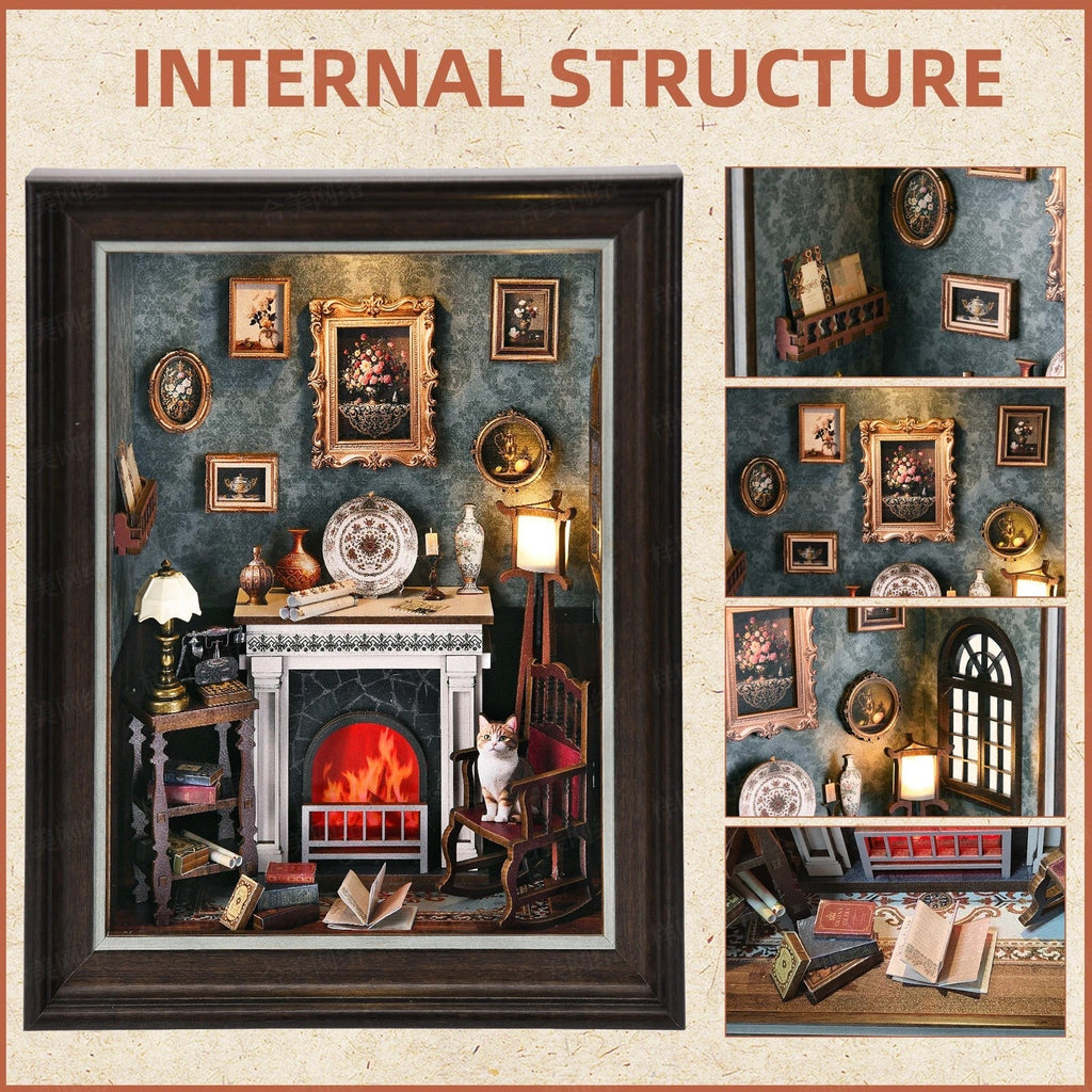 Plymagic DIY Framed Miniature - Old English Home
