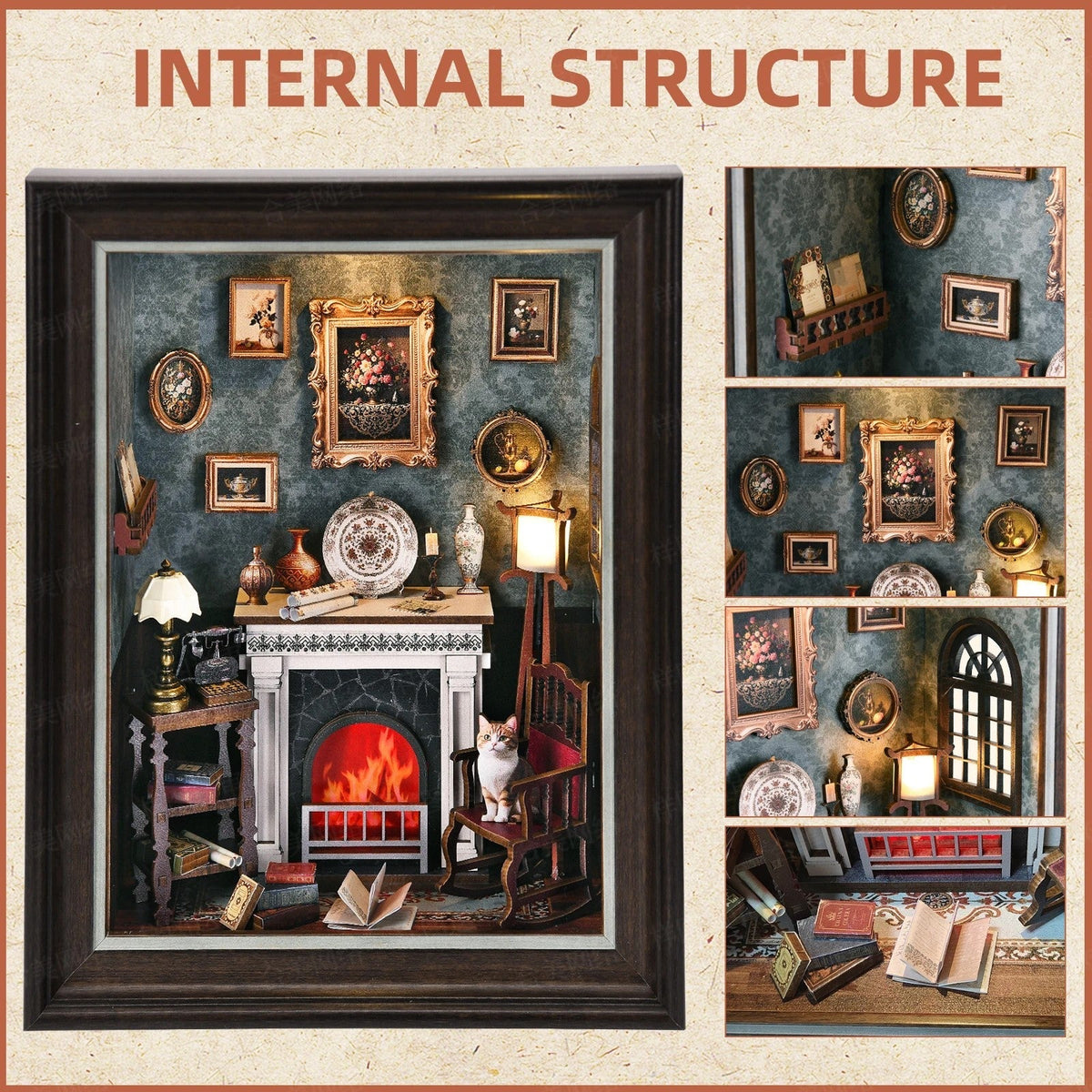 Plymagic DIY Framed Miniature - Old English Home