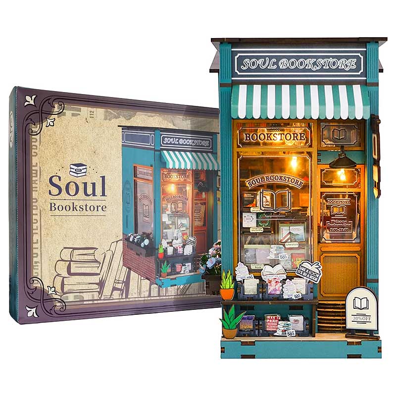 Plymagic DIY Book Nook - Bookstore