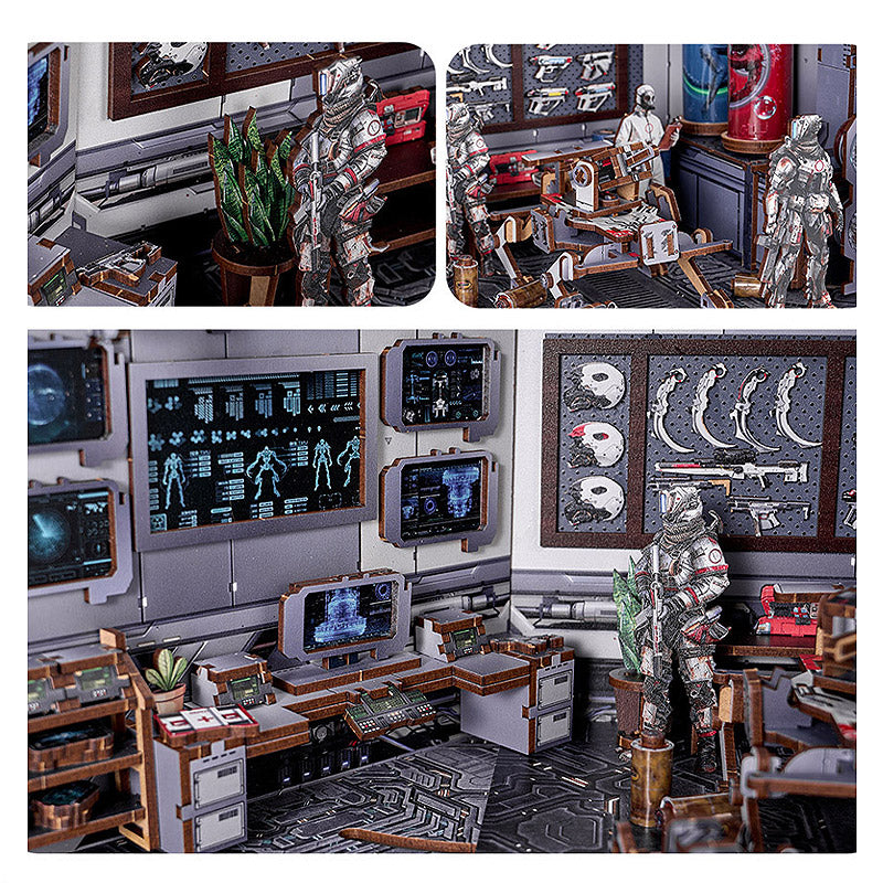 Plymagic DIY BookNook - Interstellar Space Station