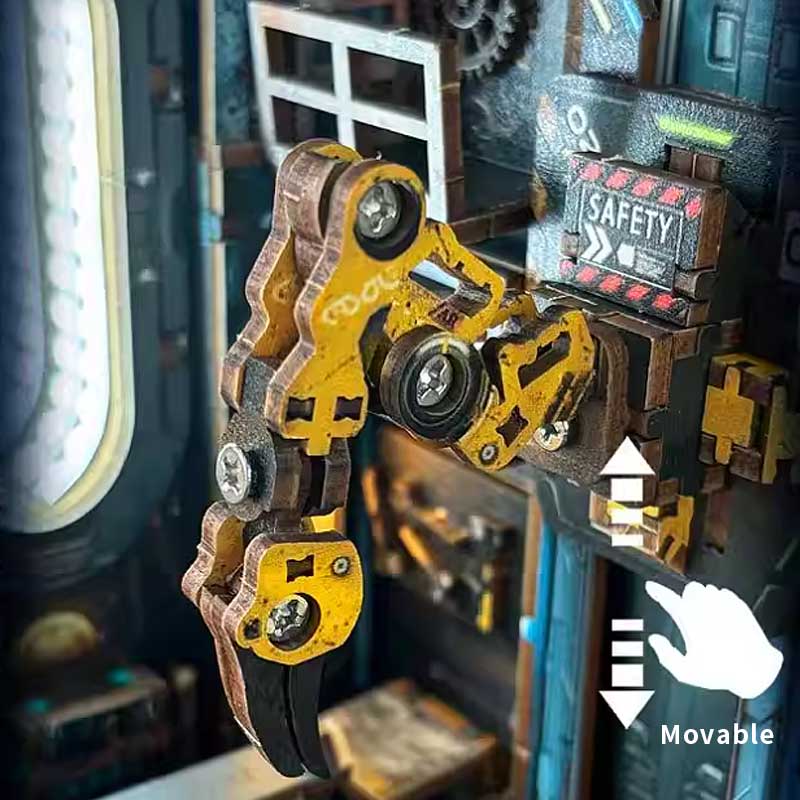 Plymagic DIY Book Nook - Apocalyptic Car Workshop Bunker