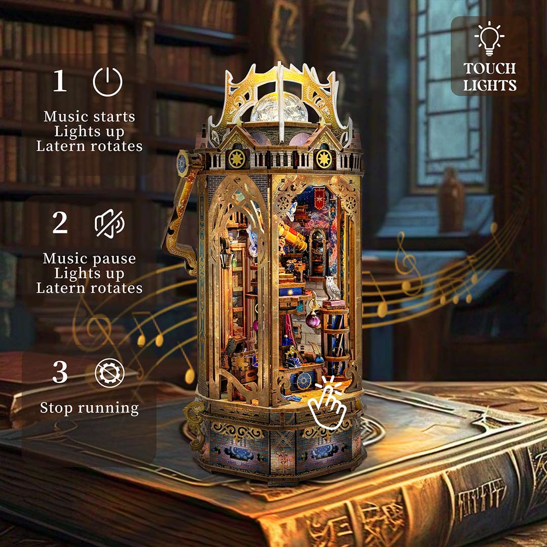 Plymagic Assembly Model -  The Lantern of Galaxy