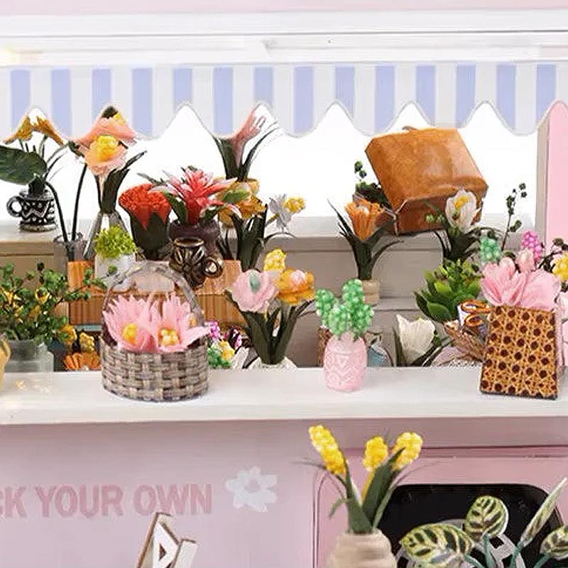 Plymagic DIY Mini House - Flower Truck