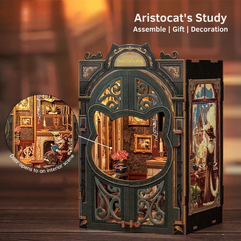 Plymagic DIY Book Nook - Aristocat's Study