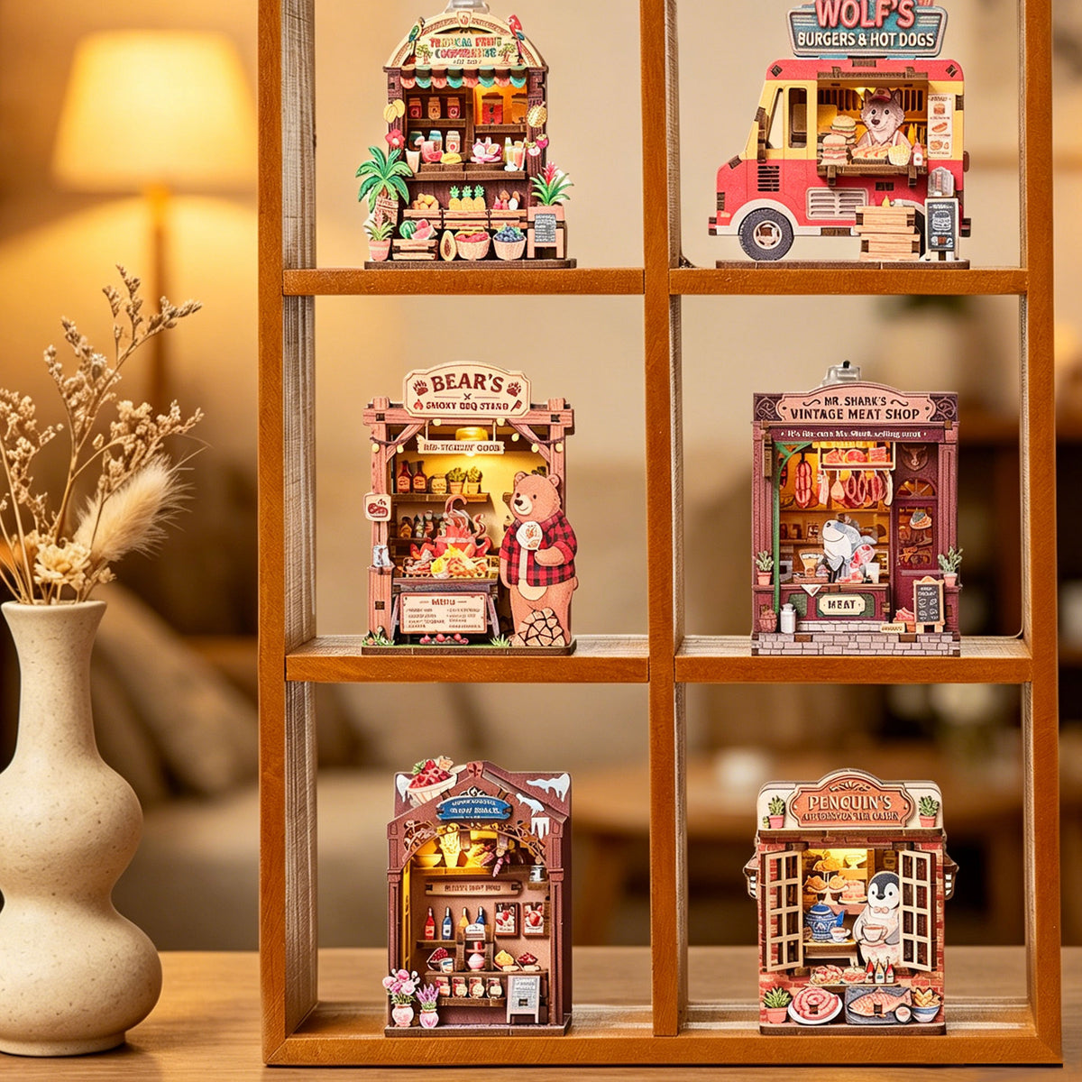 Plymagic DIY Fridge Magnets - Cottage Fridge Magnet