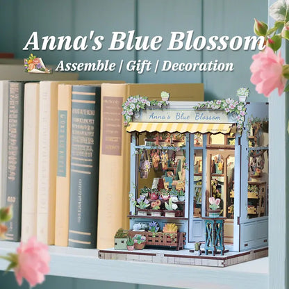 Plymagic DIY Mini House - Anna's Blue Blossom