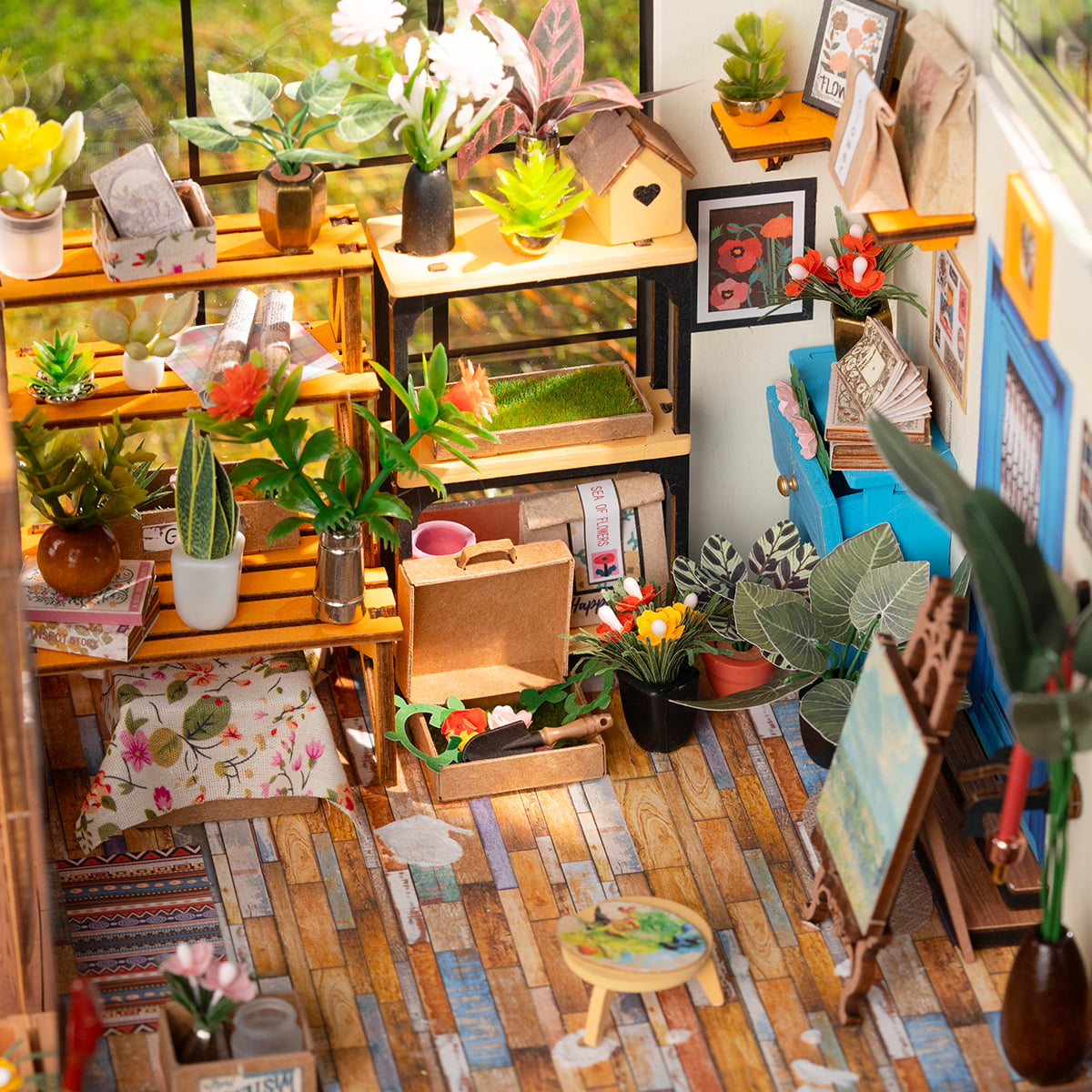 Plymagic DIY Mini House - Cathy's Flower House
