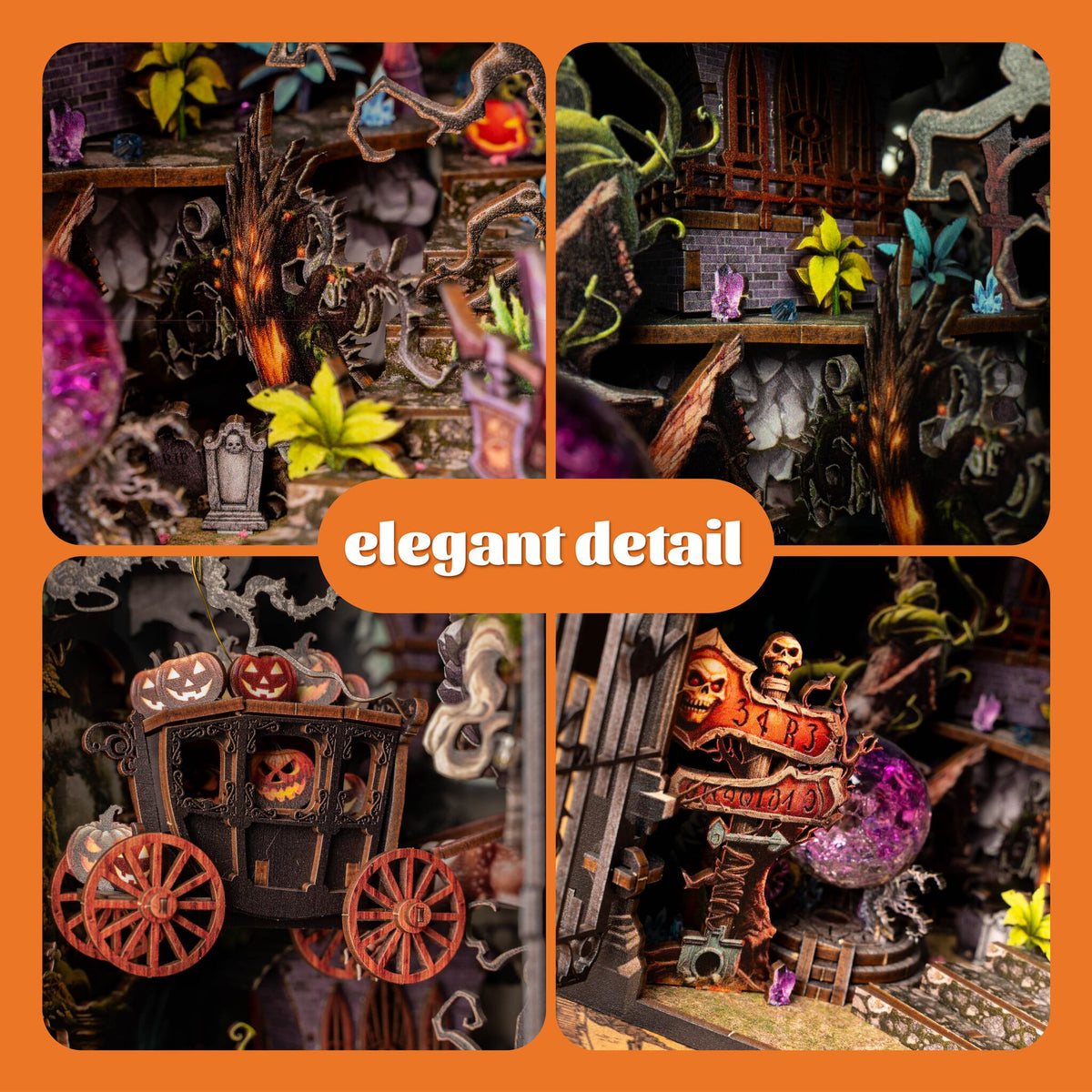 Plymagic DIY Book Nook -  Secret Shadow Fantasy
