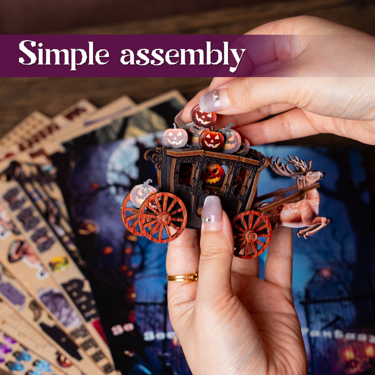 Plymagic DIY Book Nook -  Secret Shadow Fantasy