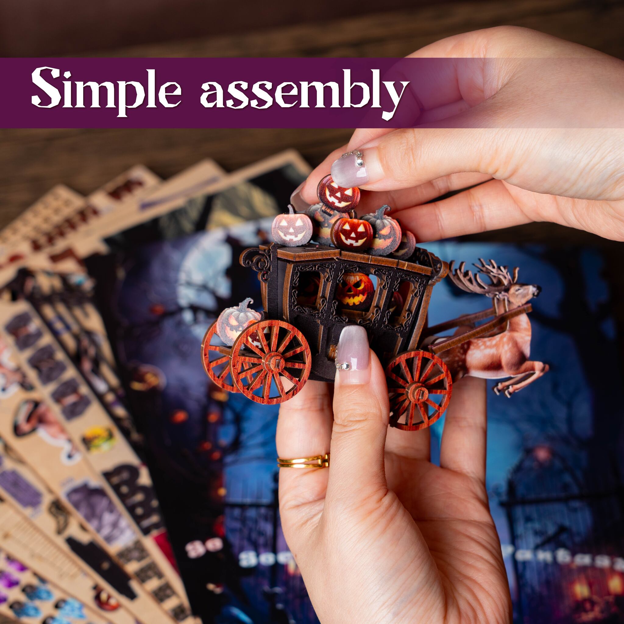 Plymagic DIY Book Nook -  Secret Shadow Fantasy