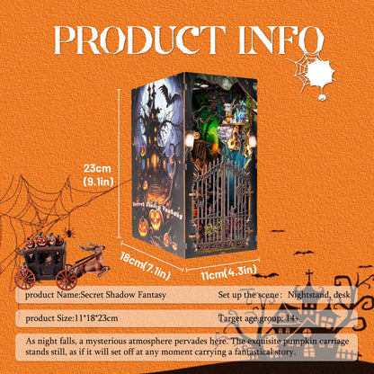 Plymagic DIY Book Nook -  Secret Shadow Fantasy