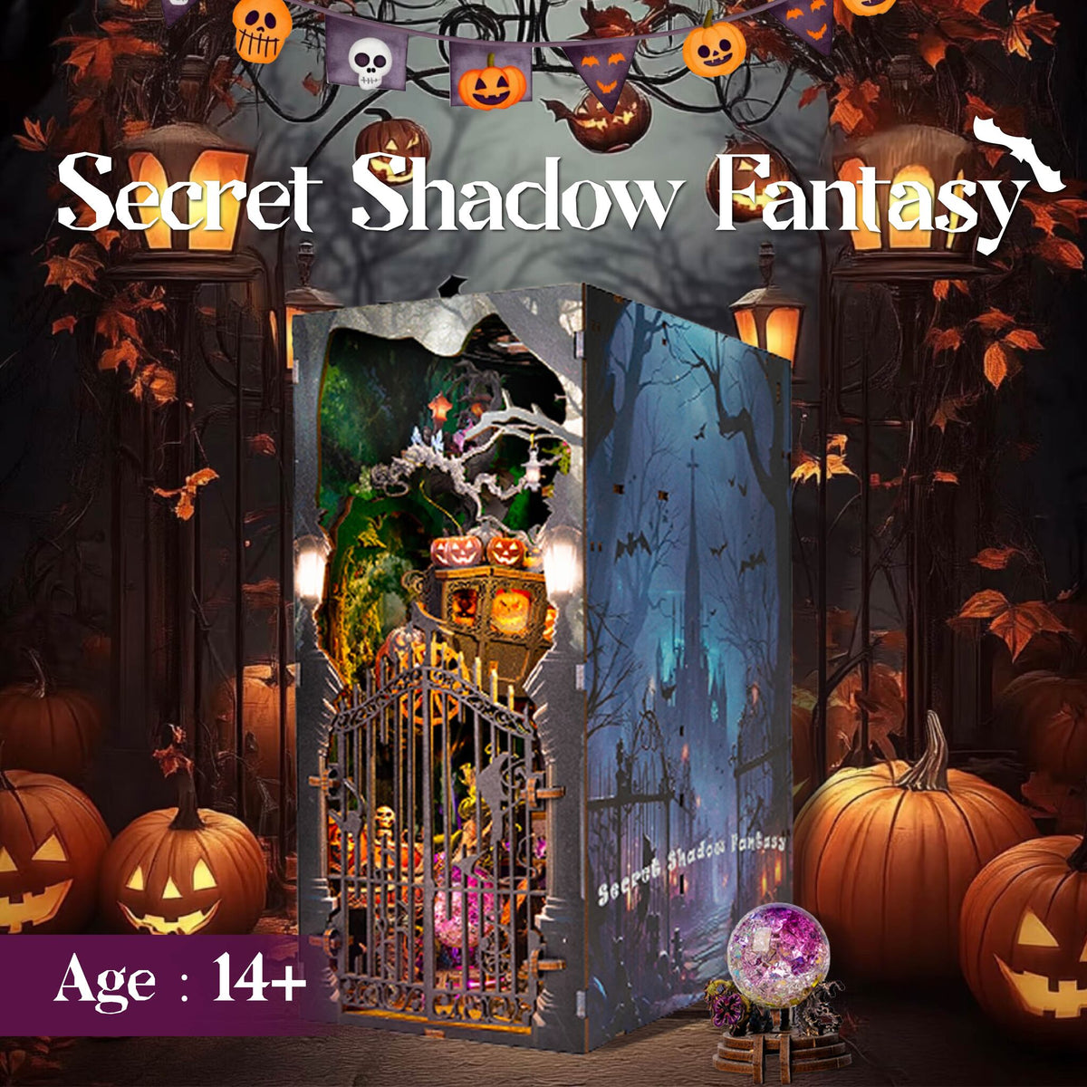 Plymagic DIY Book Nook -  Secret Shadow Fantasy